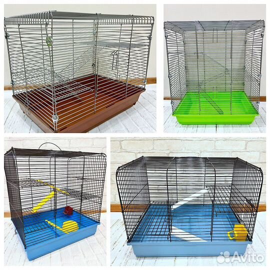 Клетка большая для крыс, шиншилл, дегу (новая)