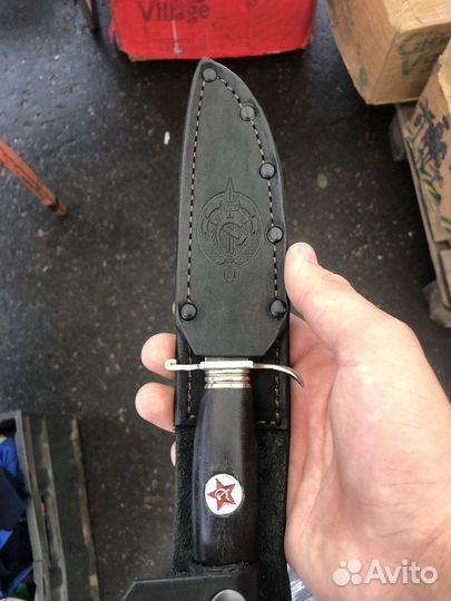 Нож финка нквд Домаскава сталь