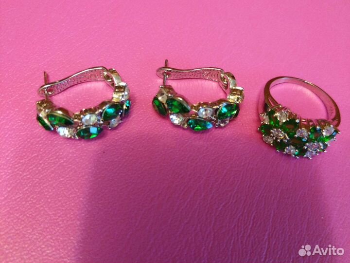 Гарнитур серебро 925 проба