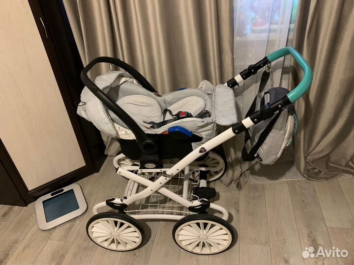 Коляска 3 в 1 Bebe-Mobile ines