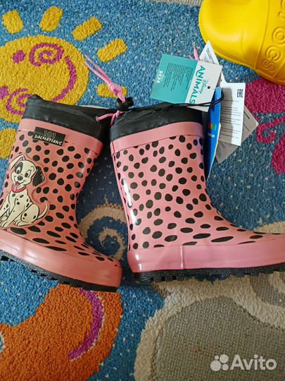 Резиновые сапоги 25 размер