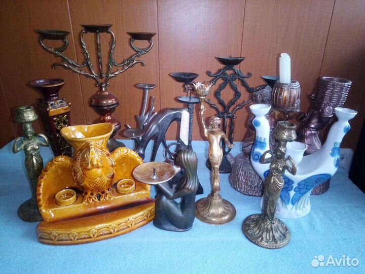 Подсвечники времён СССР