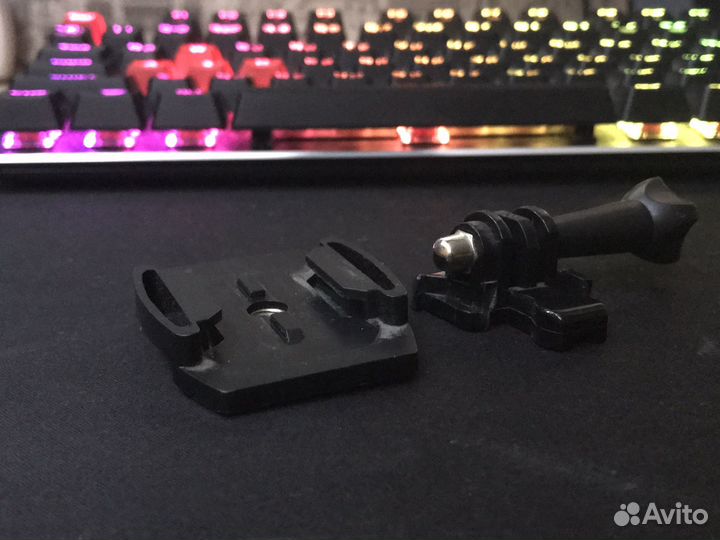 Экшен-камера XiaoYi lite чёрная и набор для съёмки