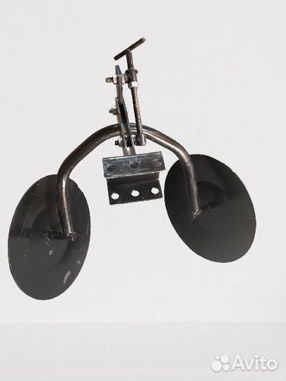 Окучник Каскад со сцепкой дисковый на подшипниках