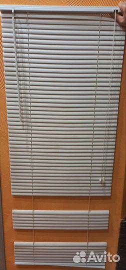 Жалюзи горизонтальные бу 50см, 60см 4шт