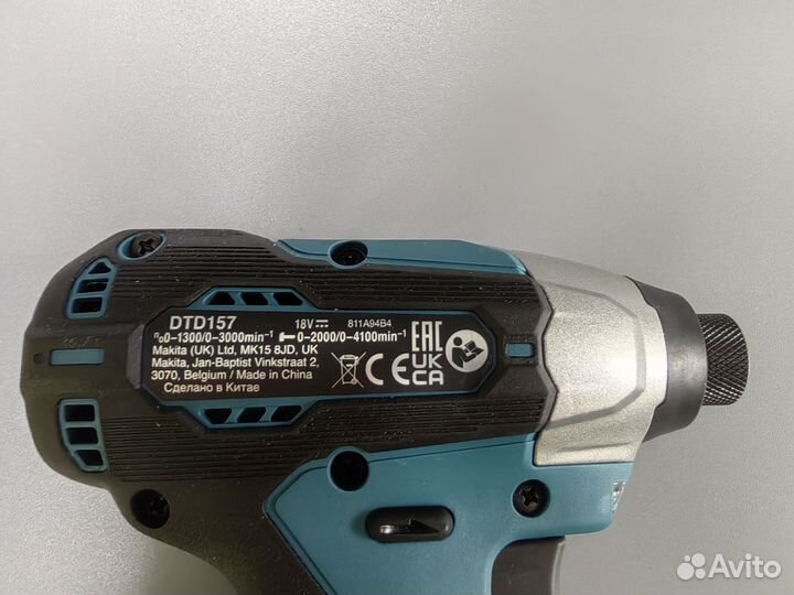 Оригинал Шуруповерт, Импакт Makita DTD157