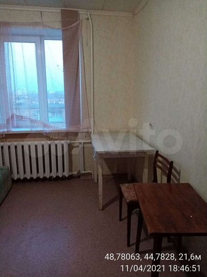 Комната 14 м² в 1-к., 7/9 эт.