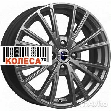 Кик Меандр 6x15 4x100 ET45 Dia67.1 Дарк платинум