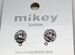Элегантные �серьги, пусеты- гвоздики, Mikey, Англия