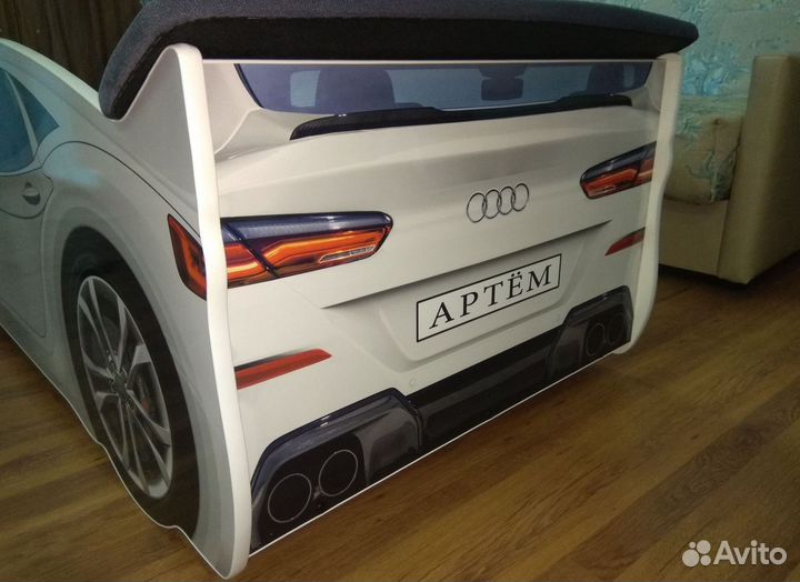 Детская кровать-машина Ауди