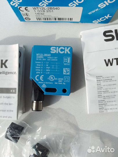 WT12L-2B540 Sick датчик для аудио и видео