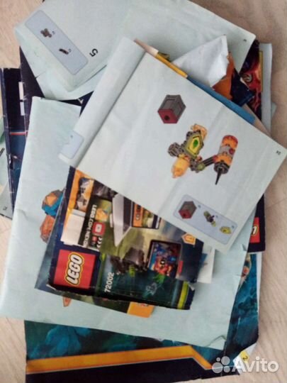 Lego nexo knights россыпью 4,7 кг