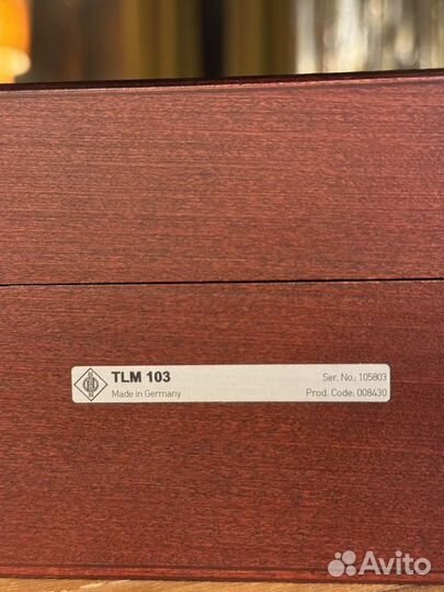 Студийный микрофон neumann TLM 103