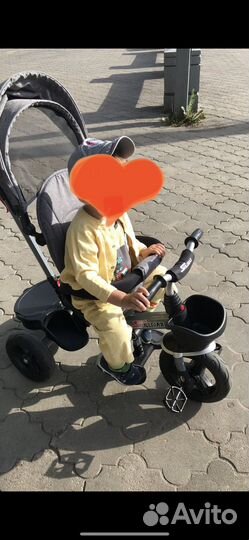 Велосипед коляска skillmax