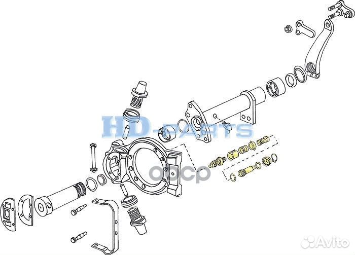 Рмк механизма самоподвода Volvo 110042 HD-parts