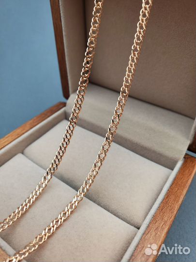 Цепь Двойной ромб с алмазной гранью