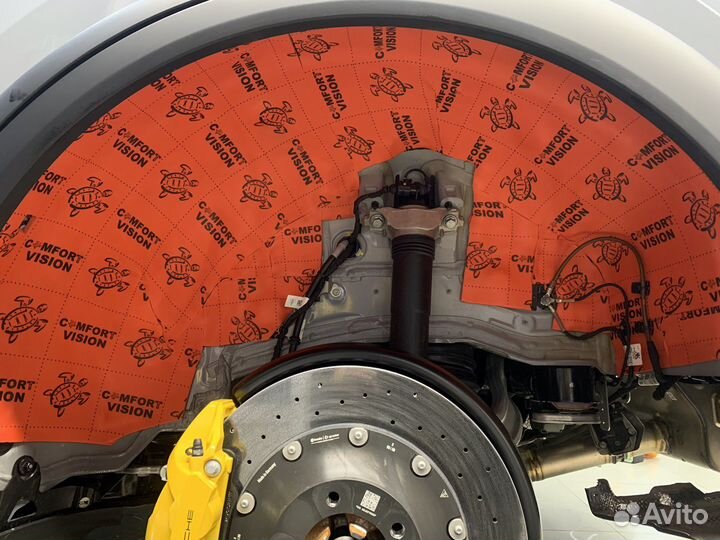 Шумоизоляция колесных арок авто