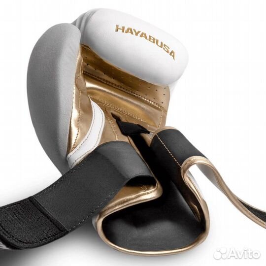 Боксерские перчатки Hayabusa T3 White/Gold 12,14oz