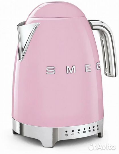 Чайник электрический Smeg KLF04pkeu, розовый