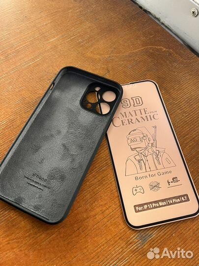 Чехол и стекло iPhone 13pro max новые