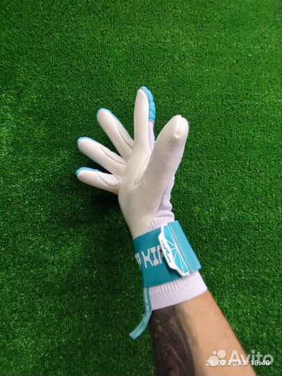 Вратарские перчатки Reflectgk Steep kip turquoise