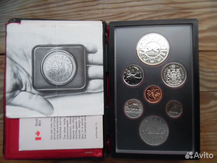 Наборы канада 1978 год