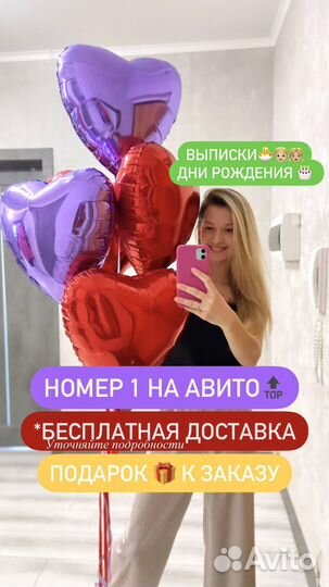 Воздушные шары, шары на выписку, день рождения