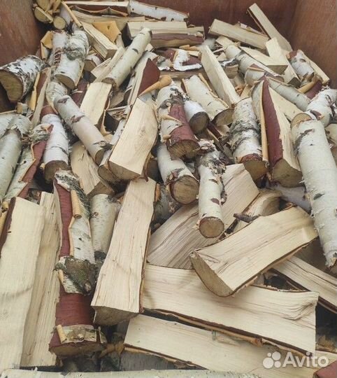Дрова березовые колотые
