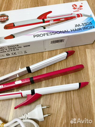 Плойка выпрямитель гафре для волос