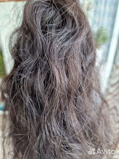 Волосы для наращивания 60 см кудря