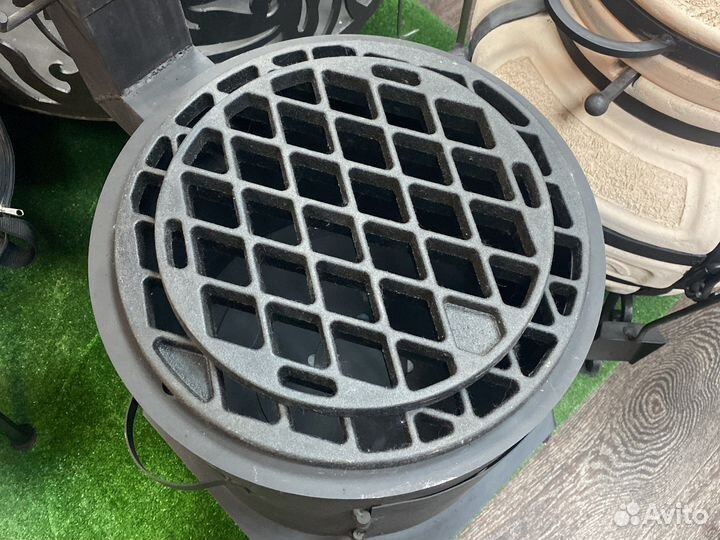 Чугунная решетка-гриль D-27 «Сибирячка»