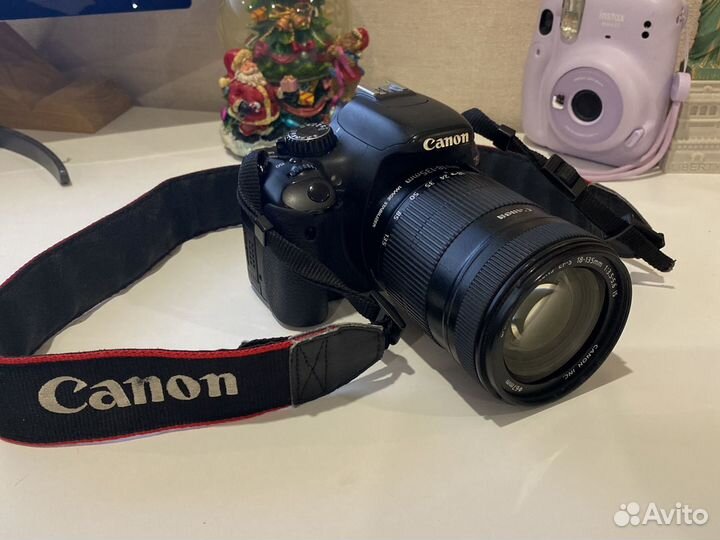 Зеркальный фотоаппарат Canon 550D 18-135 mm