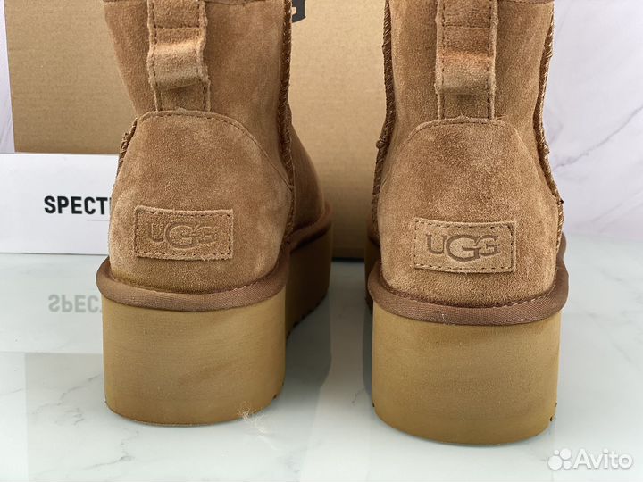 Угги UGG Mini Platform Chestnut