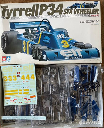 1/12 Tyrrell P34 Six-Wheeler 1976