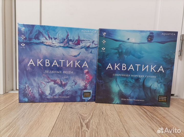 Настольные игры: Акватика, Iki, Истоки, Скайтопия