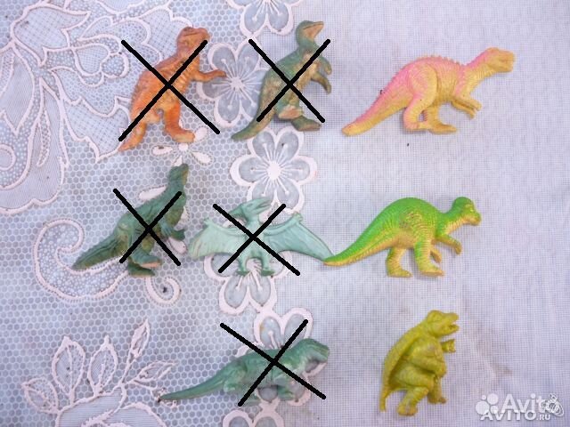 Динозавры резиновые