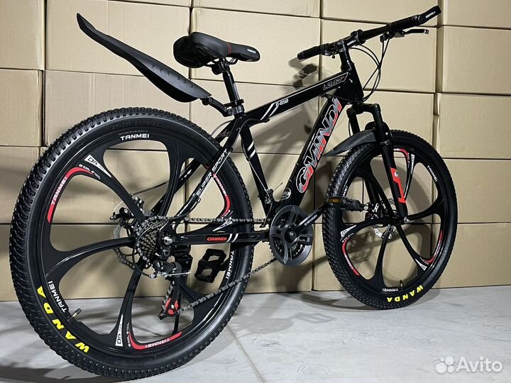 Велосипед на литых дисках