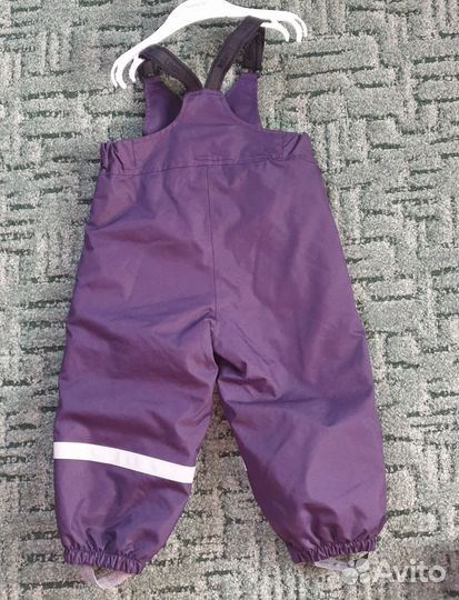 Зимний костюм для девочки 86