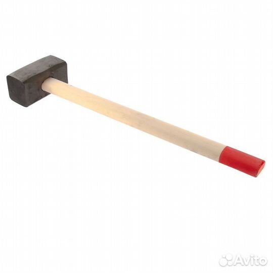 Кувалда, 8000 г, кованая головка, деревянная рукоя