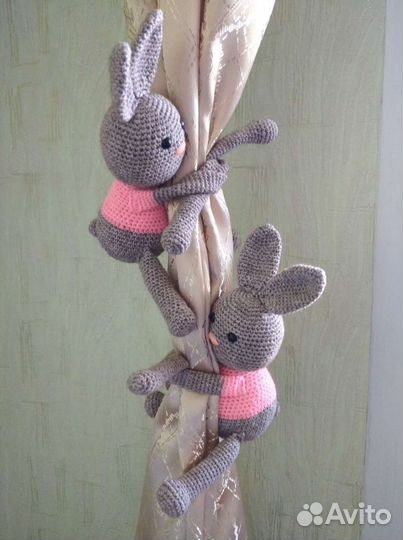 Подхват для штор Заяц