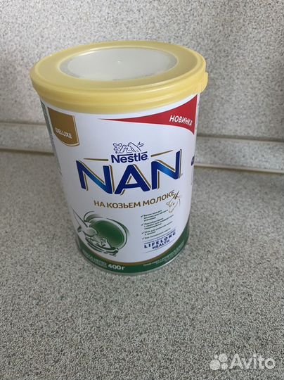 Смесь нан на козьем молоке с 0