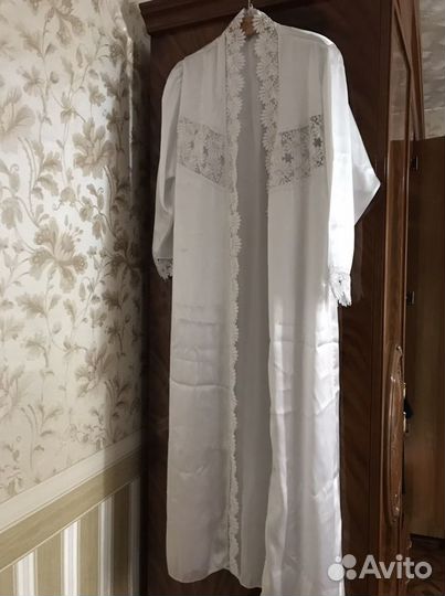 Халат женский шелковый