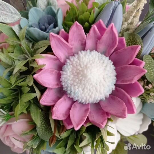 Букет из мыла