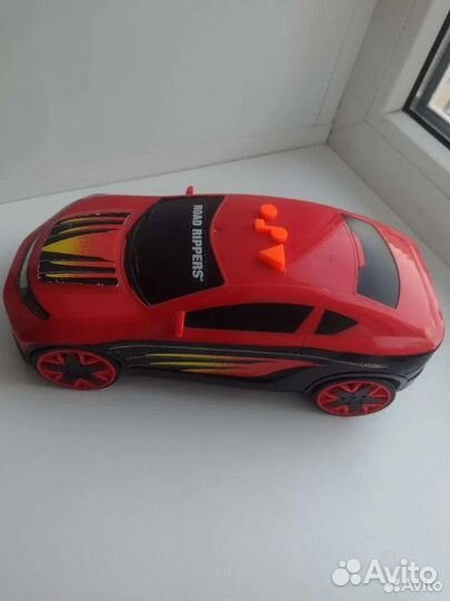 Машинка на батарейках звуковая, самосвал, камаз