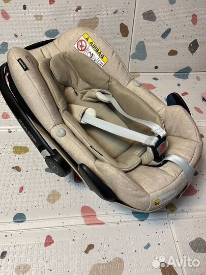 Автолюлька maxi cosi pebble plus c базой
