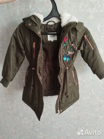 Парка девочке 98-104