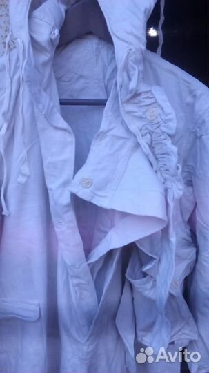 Комбинезон белый хб, (противочумник). Раритет СССР
