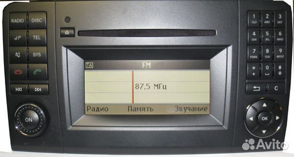 Штатное головное устройство Mercedes Benz MF2840