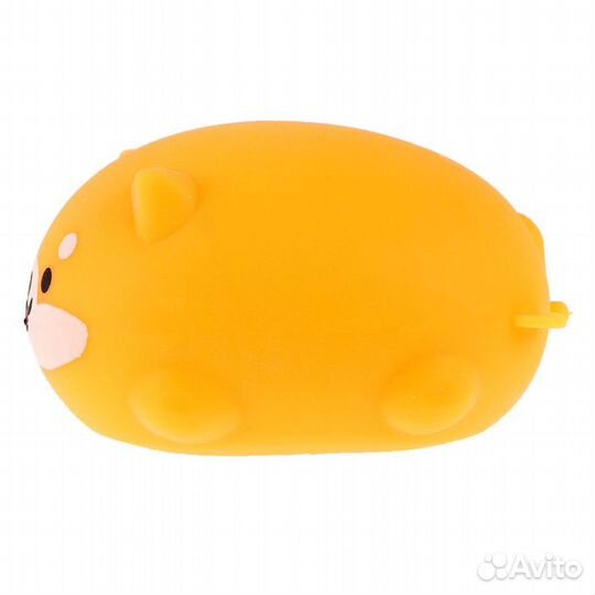 Тянущаяся игрушка-антистресс «Пёсик» с пастой, набор 3 шт