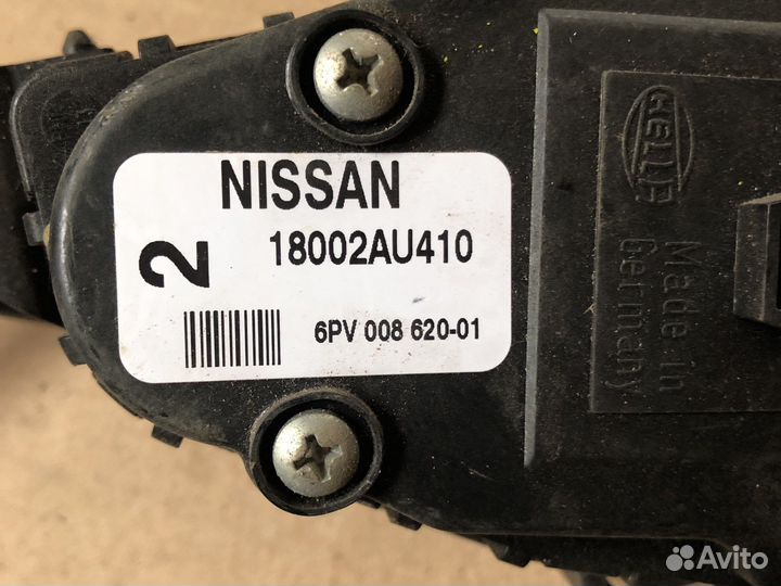 Nissan almera n16 педаль газа